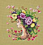 Click for more details of Pretty To Think So (cross stitch) by Mirabilia Designs