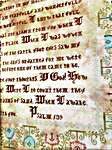 Click for more details of Psalm 139 (cross stitch) by Lucy Beam