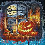 Click for more details of Pumpkin Window (cross stitch) by Les Petites Croix de Lucie