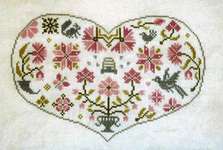 Click for more details of Qua-Coeur (cross stitch) by Jardin Prive