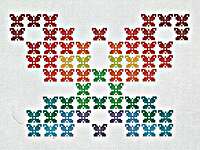 Click for more details of Rainbow Butterfly (cross stitch) by Artmishka