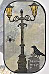 Click for more details of Raven Street (cross stitch) by Barefoot Needleart