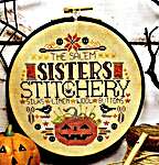 Click for more details of Salem Sisters Stitchery (cross stitch) by Primrose Cottage Stitches