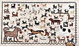 Click for more details of Sampler Dogs (cross stitch) by The Scarlett House