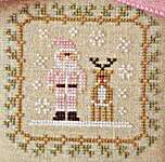 Click for more details of Santa And Rudolph (cross stitch) by Country Cottage Needleworks