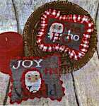 Click for more details of Santa Claus Folk Pillows (cross stitch) by Mani di Donna