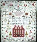 Click/tap for more details of Sarah Casey Unwin 1848 Sampler (cross stitch) by Chessie and Me