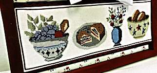 Click for more details of Stitch Rows - Bowls & Berries (cross stitch) by Anabella's