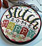 Click for more details of Stitch Some Happy (cross stitch) by Hands On Design