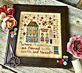 Click for more details of Stitcher's Retreat House (cross stitch) by Pansy Patch Quilts and Stitchery