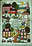 Click for more details of Summer Traditions Sampler (cross stitch) by Tiny Modernist