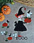 Click for more details of Sweet Little Witch (cross stitch) by Lilli Violette