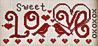 Click for more details of Sweet Love (cross stitch) by Luminous Fiber Arts