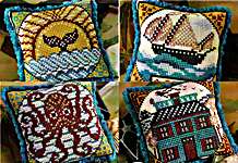 Click for more details of Tales from the Sea - Fragments in Time 1 - 4 (cross stitch) by Summer House Stitche Workes