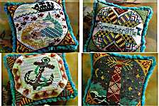 Click for more details of Tales from the Sea - Fragments in Time 5 -8 (cross stitch) by Summer House Stitche Workes