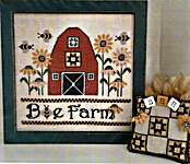 Click for more details of The Bee Farm (cross stitch) by Mani di Donna