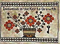 Click for more details of The Key To Growth (cross stitch) by Yasmin's Made with Love