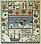 Click for more details of The New World Sampler (cross stitch) by Plum Street Samplers