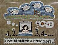 Click for more details of The Sleepless Stitcher (cross stitch) by puntiniputini