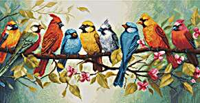 Click for more details of The Song of the Birds (cross stitch) by Luca - S