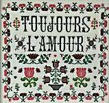 Click for more details of Toujours L'amour (Always Love) (cross stitch) by Monticello Stitches