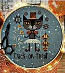 Click for more details of Trick or Treat (cross stitch) by Barbara Ana Designs