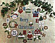 Click for more details of Una Settimana A Natale (A Week at Christmas) (cross stitch) by Lilli Violette