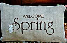 Click for more details of Welcome Spring (cross stitch) by Serenita di Campagna