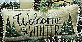 Click for more details of Welcome Winter (cross stitch) by Primrose Cottage Stitches