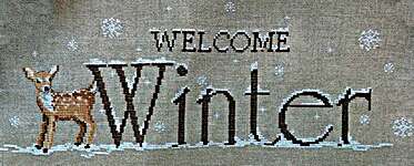 Click for more details of Welcome Winter (cross stitch) by Serenita di Campagna