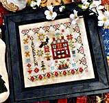 Click for more details of Winter Garden at Cranberry Manor (cross stitch) by Pansy Patch Quilts and Stitchery