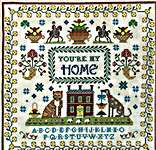 Click for more details of You're My Home (cross stitch) by Monticello Stitches