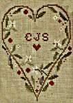 Click for more details of Always In My Heart (cross stitch) by Little House Needleworks