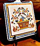 Click for more details of Autumn Basket Of Blooms (cross stitch) by Anabella's