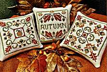Click for more details of Autumn on the Square (cross stitch) by ScissorTail Designs