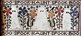 Click for more details of Boo Spook Haunt (cross stitch) by Hello from Liz Mathews