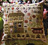 Click for more details of Cappuccino House (cross stitch) by Pansy Patch Quilts and Stitchery