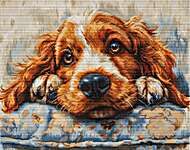 Click for more details of Cocker Spaniel (cross stitch) by Luca - S