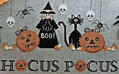 Click for more details of Foto Di Gruppo Halloween (Halloween Group Photo) (cross stitch) by Serenita di Campagna