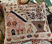Click for more details of Foxglove House (cross stitch) by Pansy Patch Quilts and Stitchery
