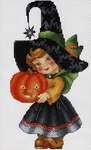 Click for more details of Halloween Girl (cross stitch) by Les Petites Croix de Lucie