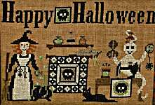 Click for more details of Happy Halloween (cross stitch) by Mani di Donna