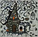 Click for more details of Haunted House (cross stitch) by Cottage Garden Samplings