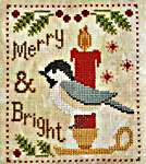 Click for more details of Merry and Bright (cross stitch) by Luminous Fiber Arts