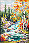 Click for more details of Mountain Creek (cross stitch) by Magic Needle