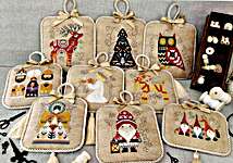 Click for more details of Quirky Christmas 2024 (cross stitch) by Twin Peak Primitives