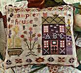 Click for more details of Sampler House (cross stitch) by Pansy Patch Quilts and Stitchery