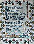 Click for more details of Sanditon Sampler (cross stitch) by The Sampler Girl