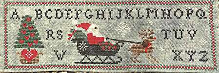 Click for more details of Santa's Spool (cross stitch) by The Nebby Needle