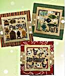 Click for more details of Square Dance (July - September) (cross stitch) by Heart in Hand